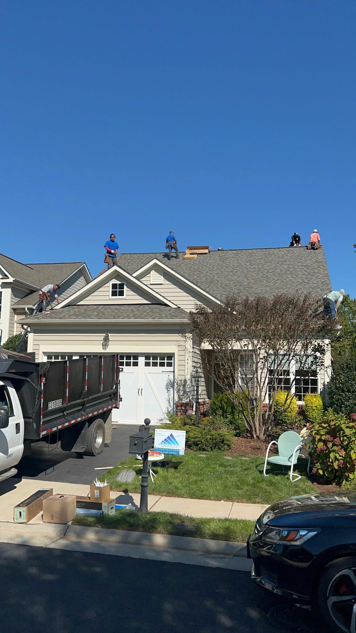 Roofing customer in Ashburn, VA