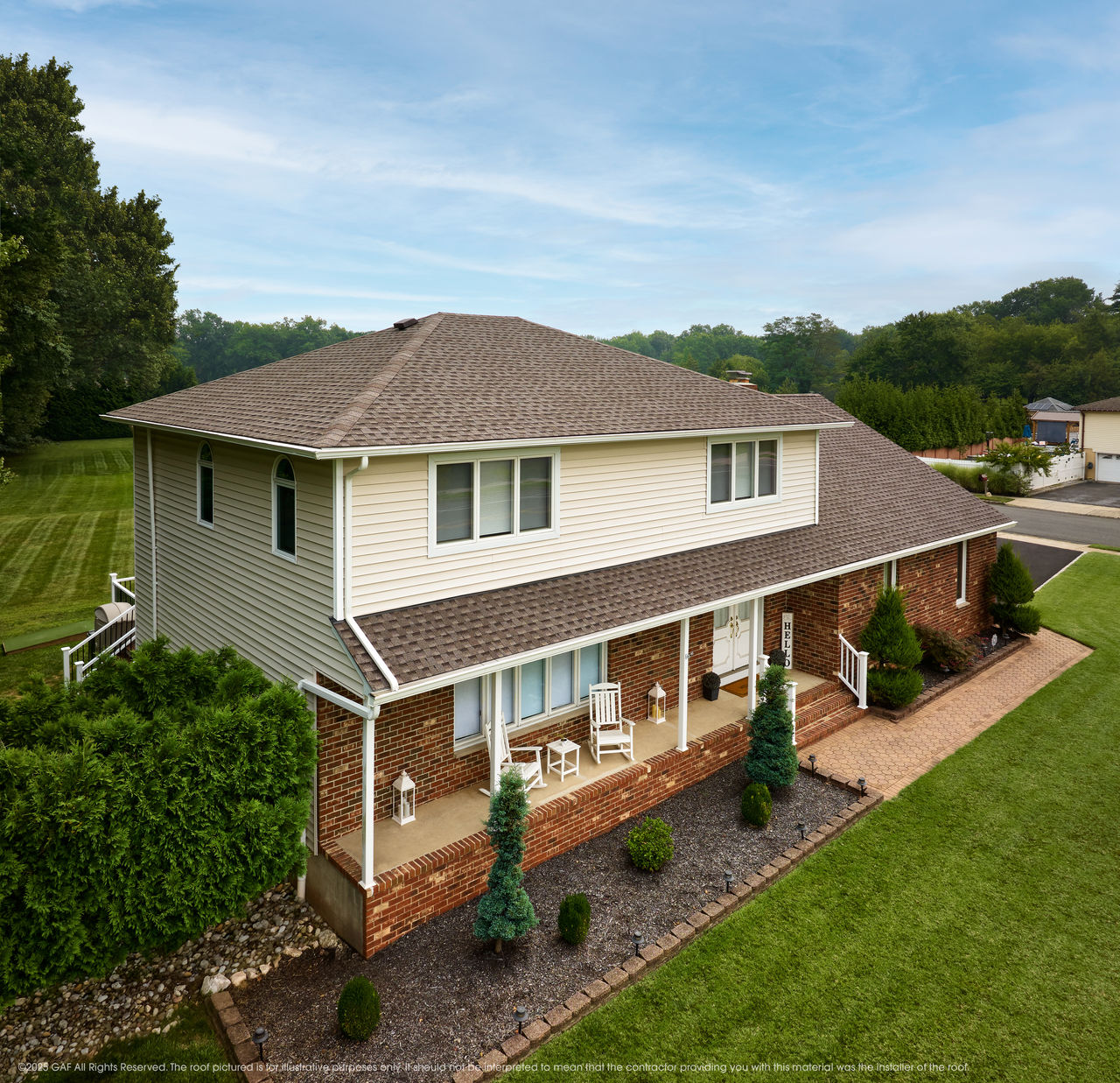 GAF Timberline HDZ Mission Brown